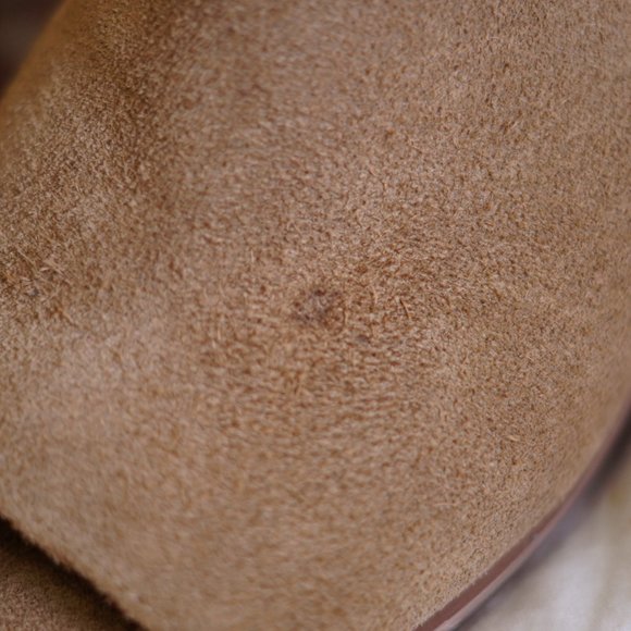 NEW 9.5 lucky brand keight peep toe *stain - Picture 4 of 8